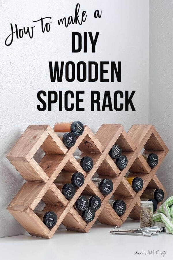 DIY Spice Rack