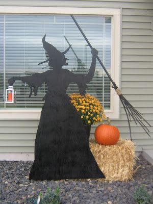 DIY Witch Silhouette