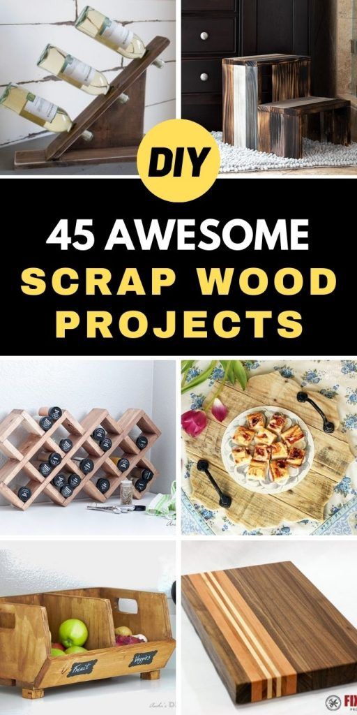 45 Awesome Scrap Wood Projects