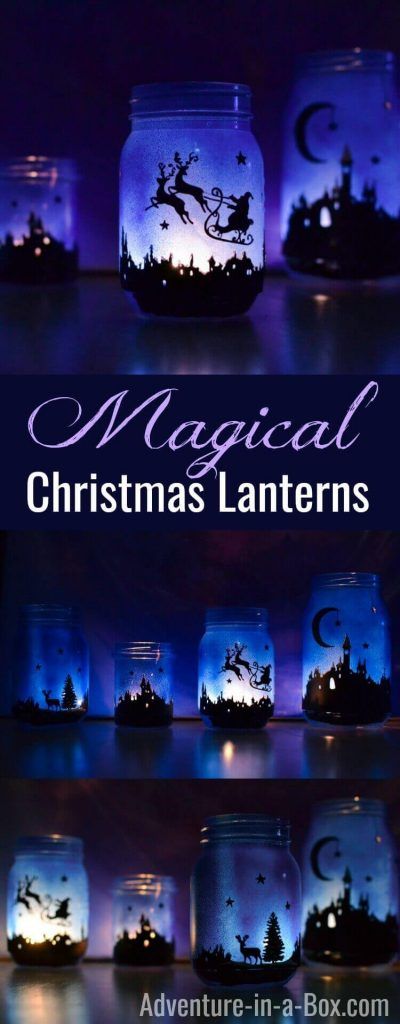 Magical DIY Christmas Lantern