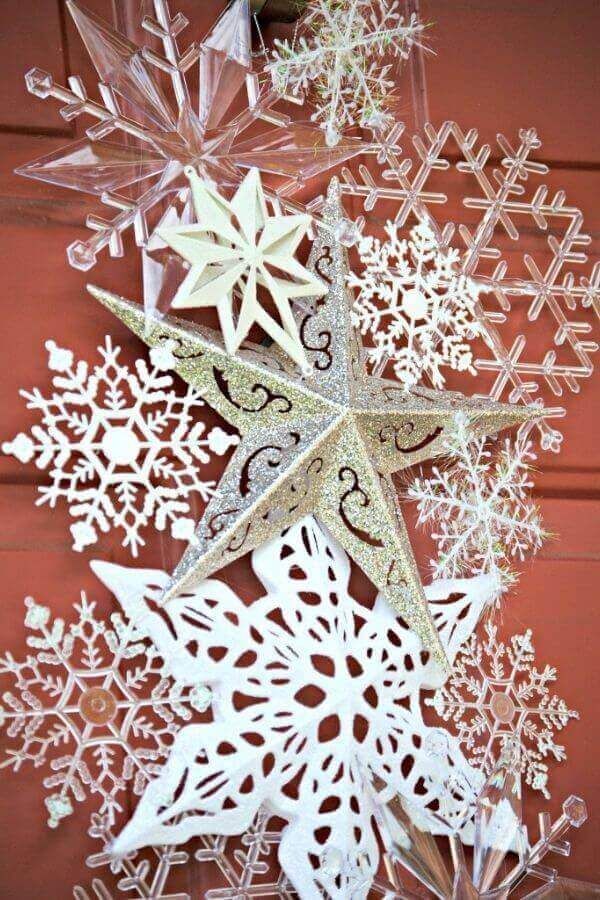Snowflakes Door Hanger
