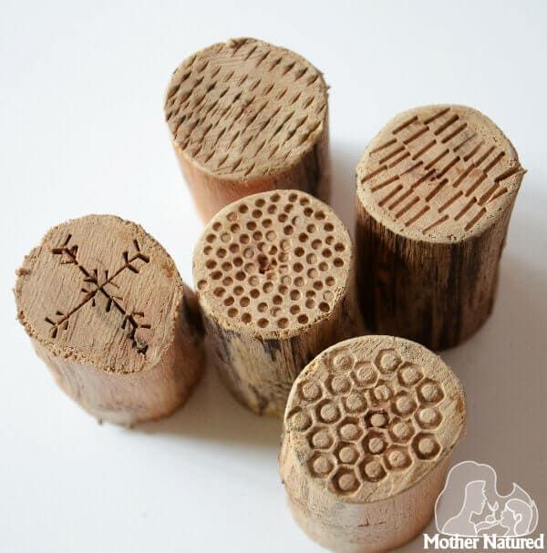 Wooden Texture Stamps