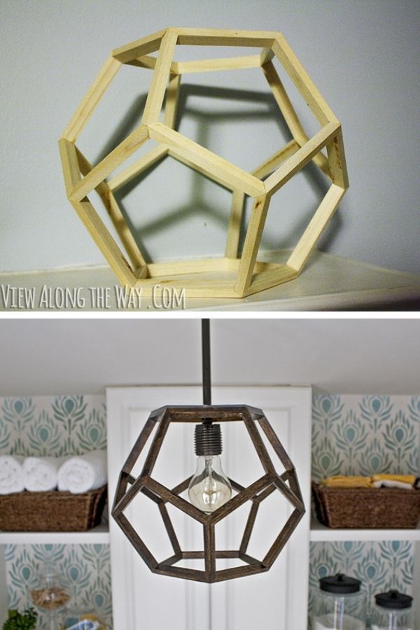 Dodecahedron Pendant Light