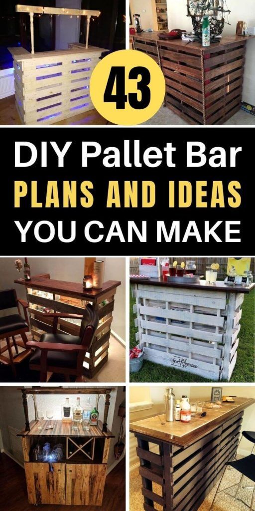 DIY Pallet Bar