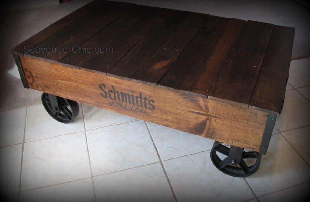 Logo Pallet Coffee Table