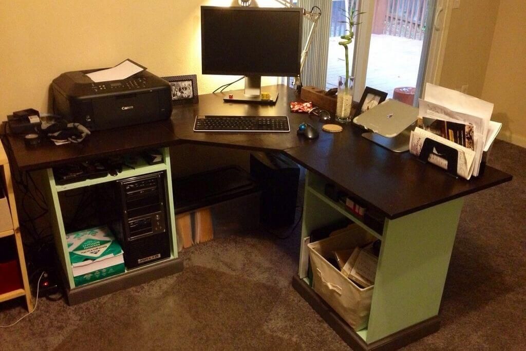 Modular Office L-Shaped Desk