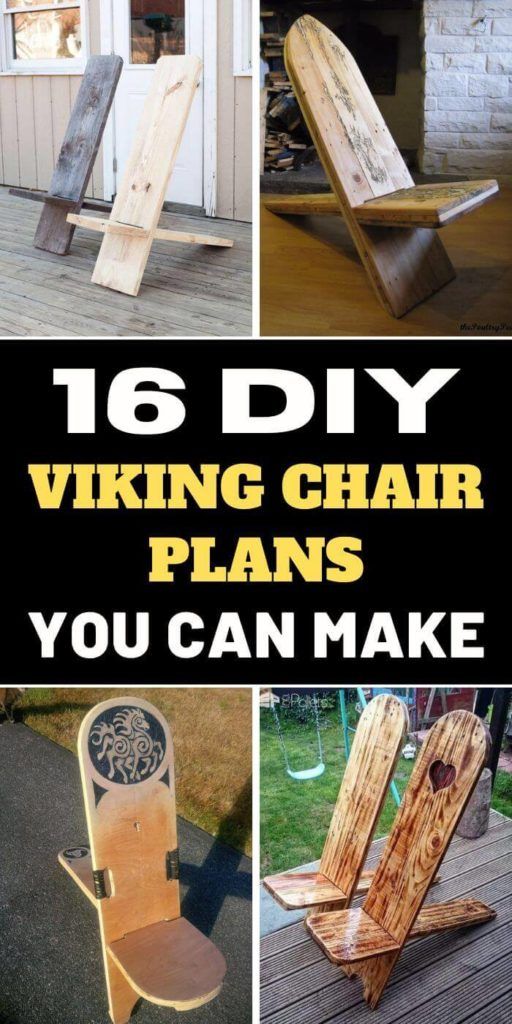 diy viking chair plans