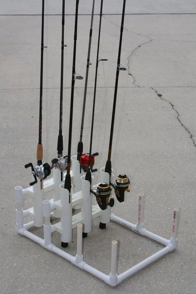 PVC Modular Fishing Rod Stand Holder