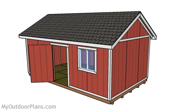 12x20 Shed Plans From My Outdoor Plans