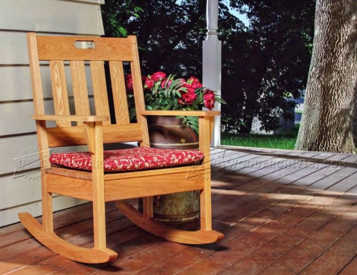 Outdoor Rocking Chair Plans