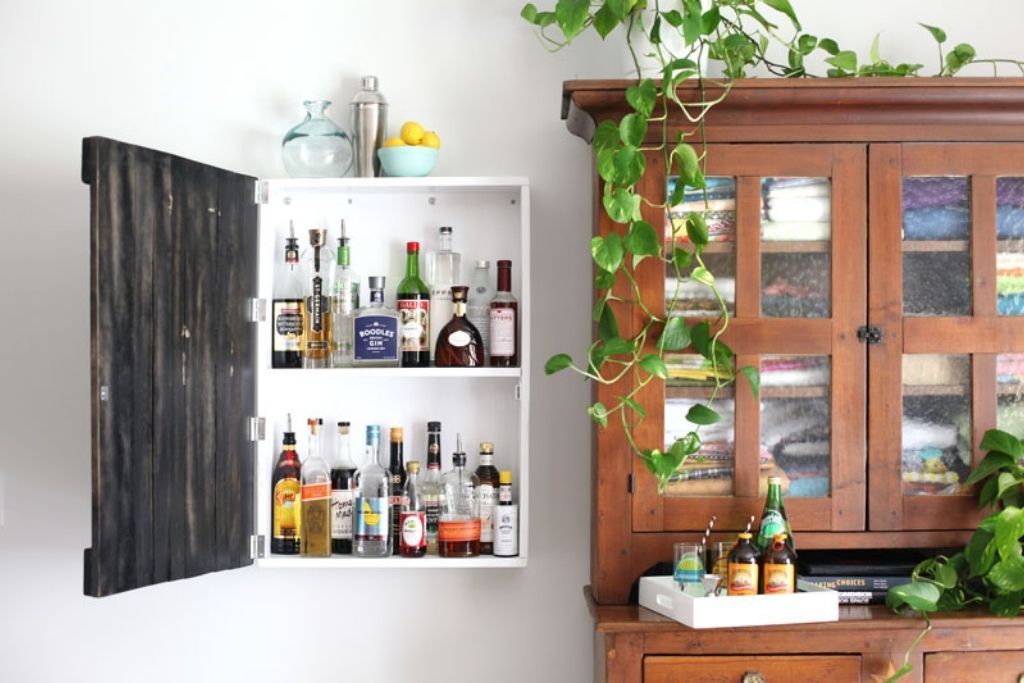 20 DIY Liquor Cabinet Plans and Ideas