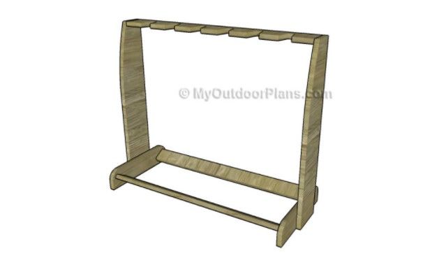 Wooden Guitar Stand Plans From My Outdoor Plans
