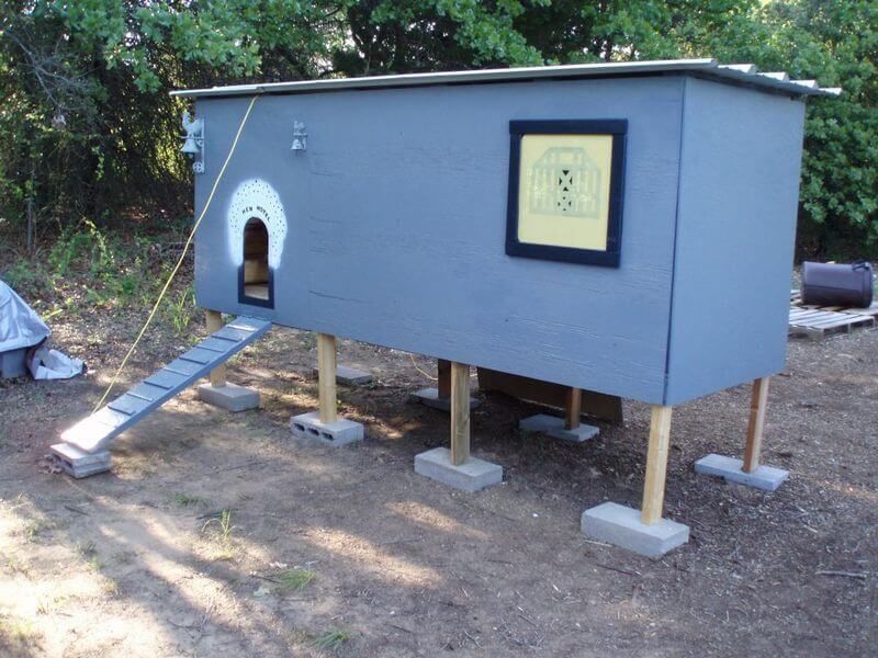 DIY Pallet Chicken Coop By The Owner Builder Networ