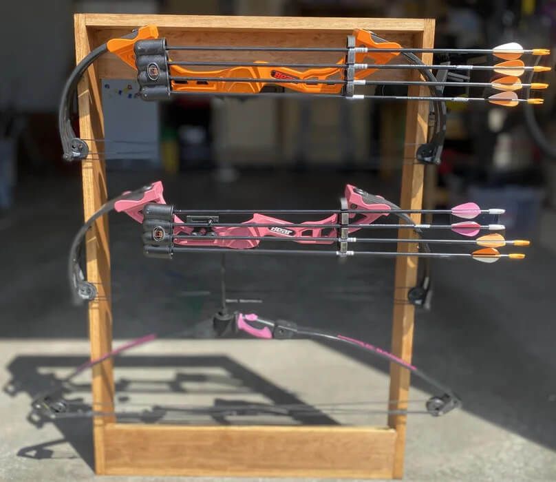 Build A Archery Bow Rack
