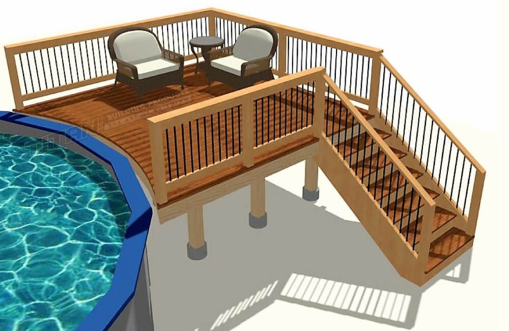 DIY Pool Deck Plan