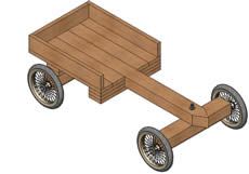 Free Simple Wooden Go Kart Plan