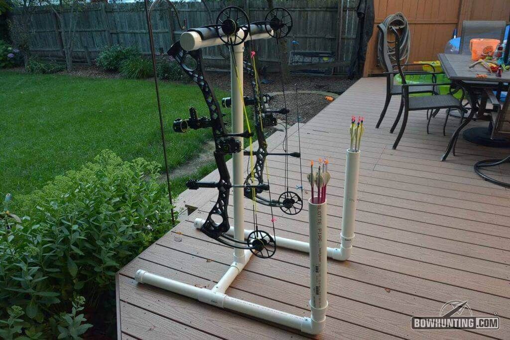 How To Build A PVC Bow Stand