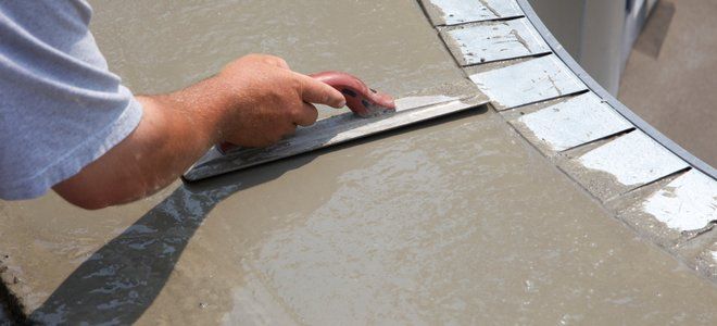 How To Make A Concrete Pool Deck