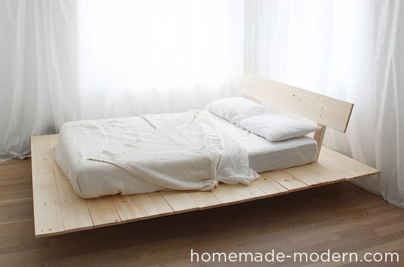 DIY Platform Bed From Home Made Modern