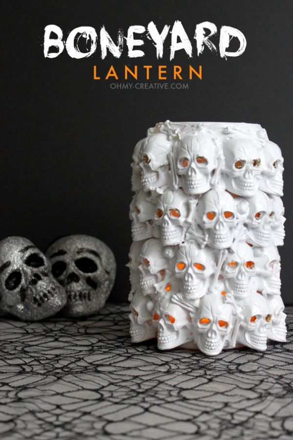 DIY Boneyard Lantern