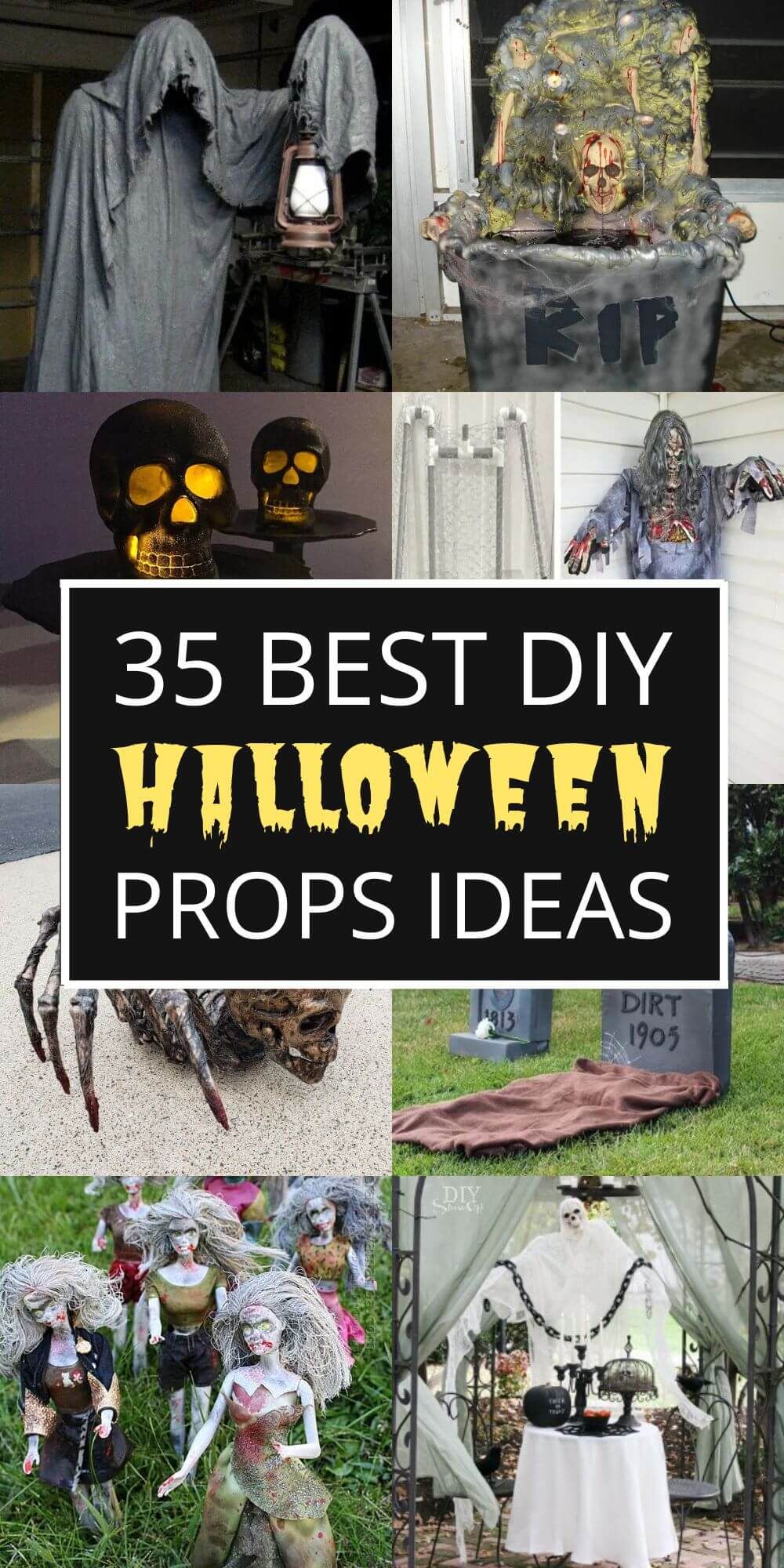 35 Best DIY Halloween Props Ideas