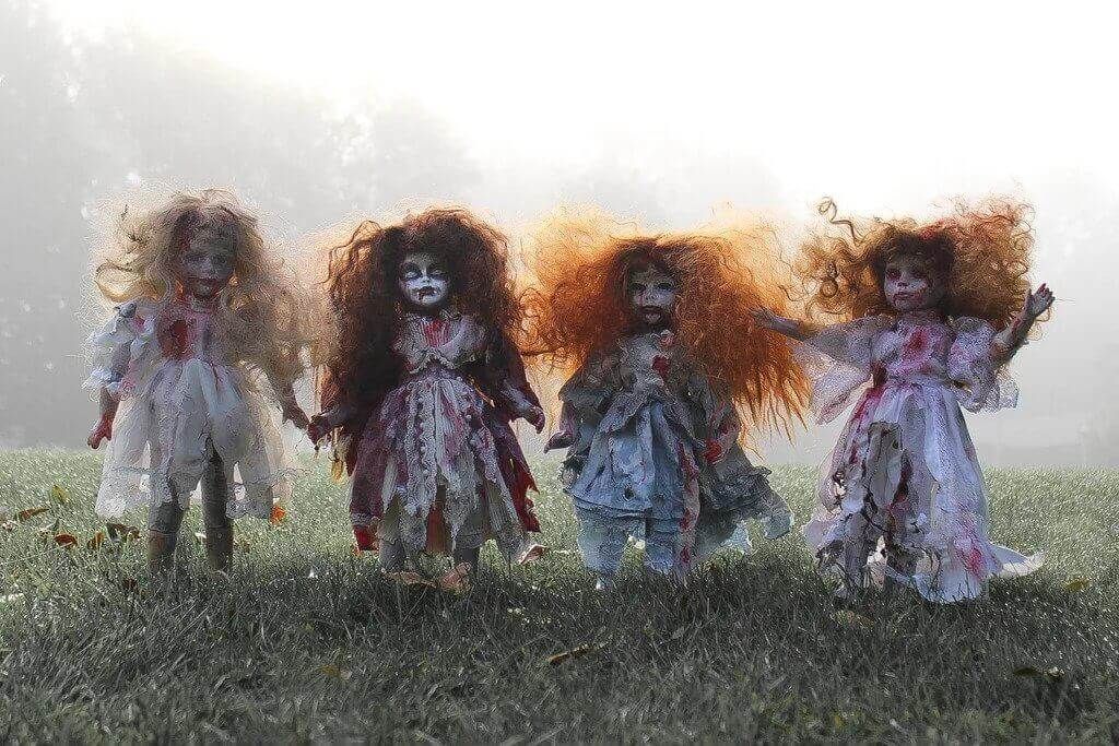 DIY Zombie Dolls