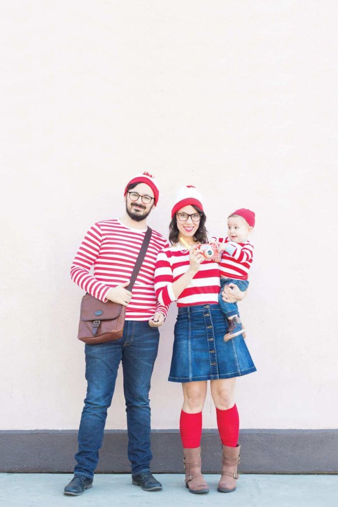 Where’s Waldo Costume For Family Halloween
