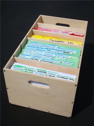 Build A Stackable GTD Filing Cabinet