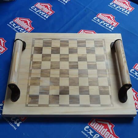Make A Laminated Pine Chess Board