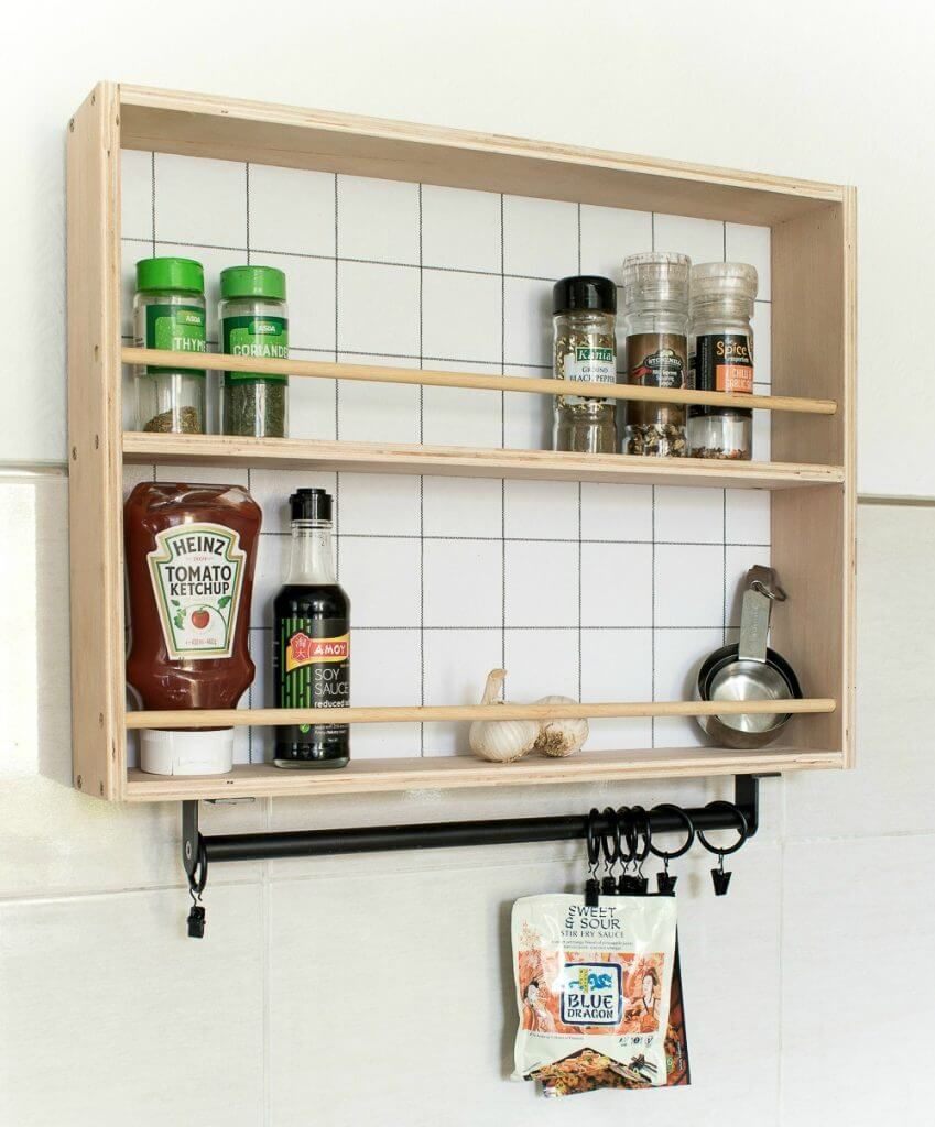 A Hanging Spice Rack