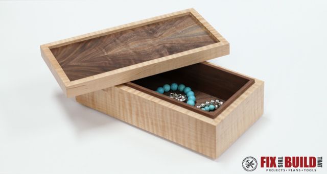 Make A Simple Wooden Jewelry Box