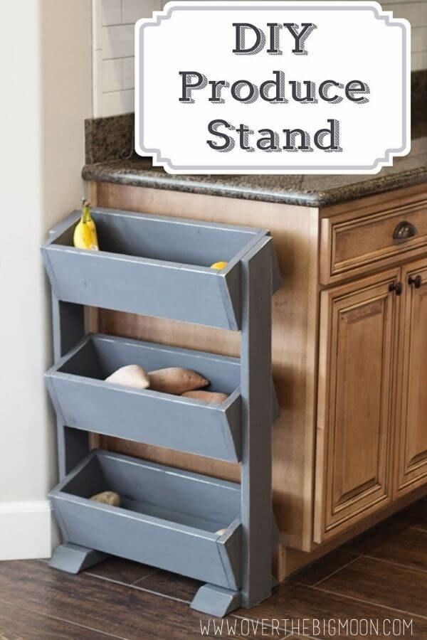 DIY Produce Stand