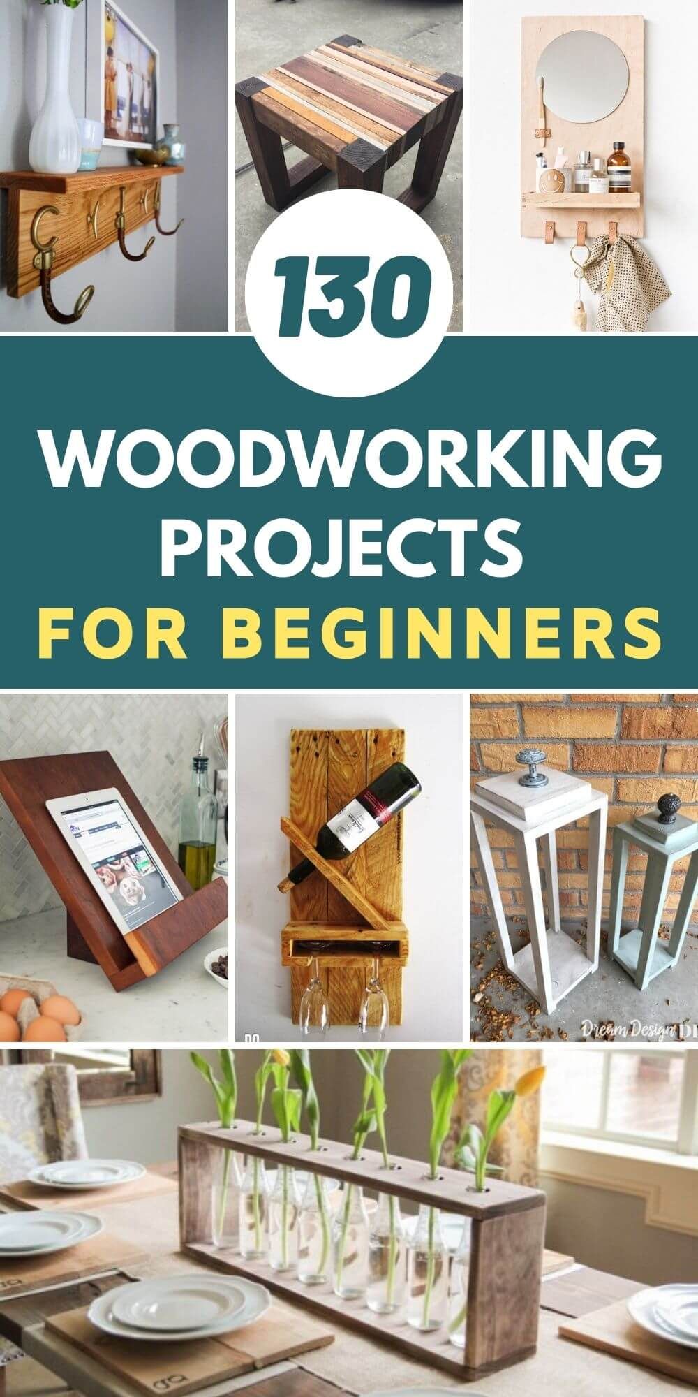 130 Best DIY Woodworking Projects For Beginners - Epic Saw Guy