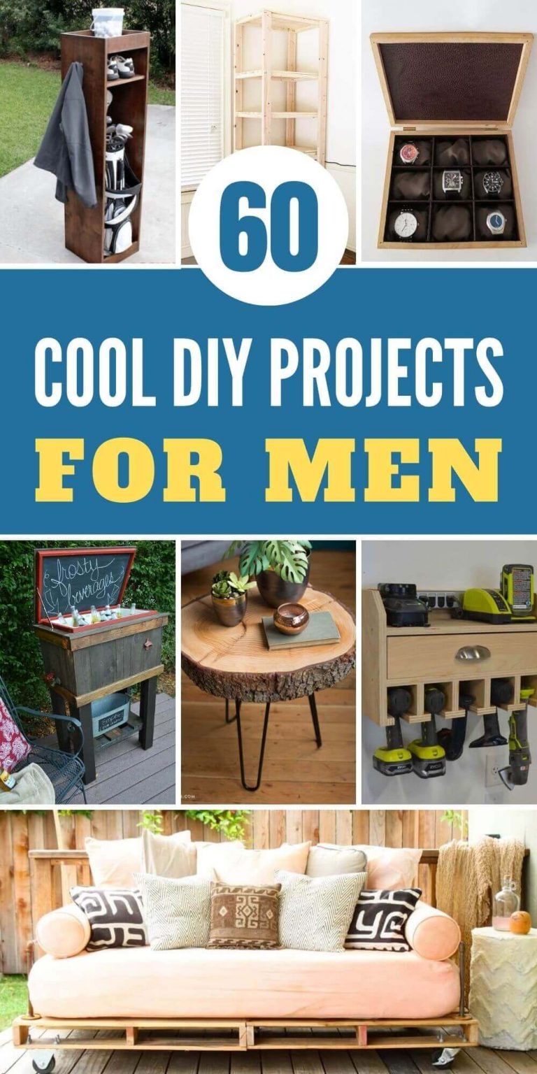 60 Cool DIY Projects For Men Epic Saw Guy   DIY Projects For Men 1 768x1536 