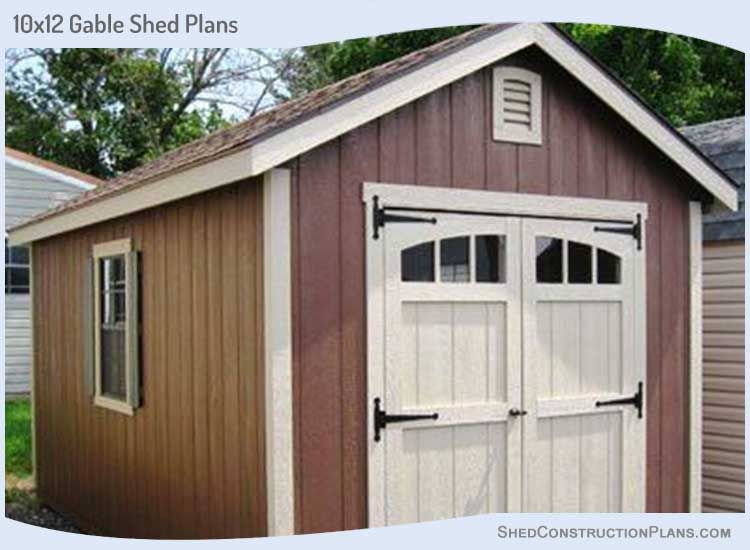 21 DIY 10x12 Shed Plans You Can Build - Epic Saw Guy