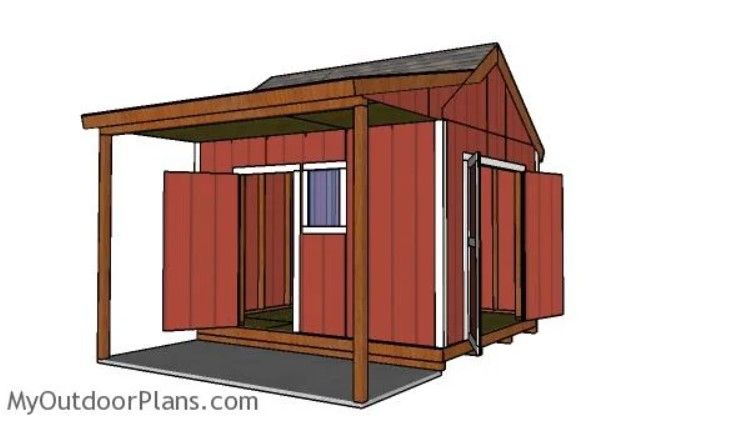 21 DIY 10x12 Shed Plans You Can Build - Epic Saw Guy