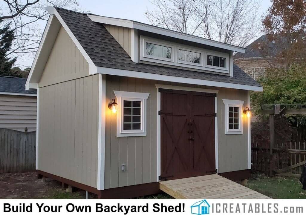 12x16 Shed Plans You Can Build - Epic Saw Guy