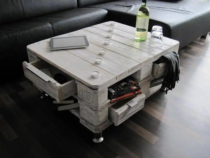 49 Diy Pallet Coffee Table Ideas Epic Saw Guy