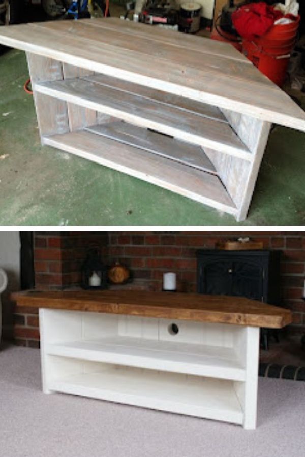 56 DIY TV Stand Plans & Ideas You Can Build - Epic Saw Guy