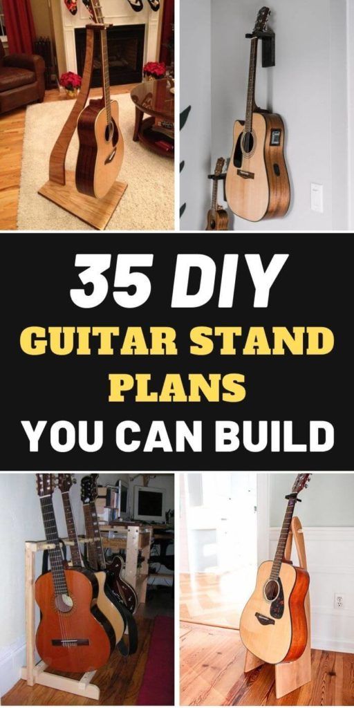 35 Diy Guitar Stand Plans You Can Build Epic Saw Guy